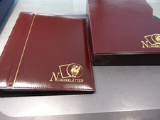 Numisblatt Album  original mit Kassette Deutsche Post