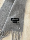 PHENIX GRAY CASHMERE SCARF  68” x 10” NEW — photo 3