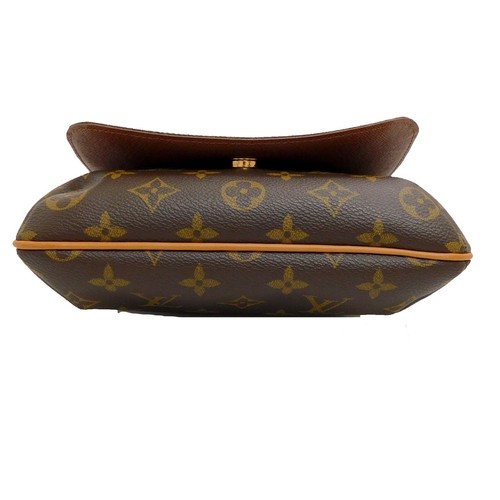 LOUIS VUITTON MONOGRAM Musette Salsa Canvas Braun Schultertasche #6 Rise-on - Bild 6 von 13