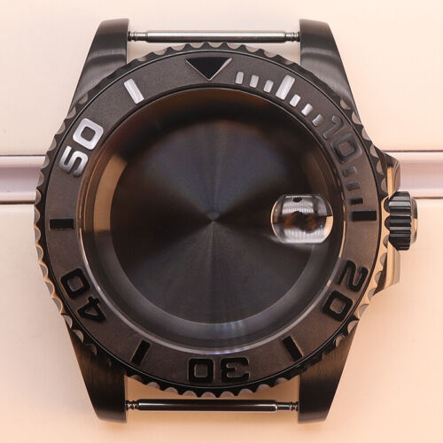 40mm Edelstahl Uhrengehäuse Saphirglas für Seiko NH35 NH36 2824 Uhrwerk - Bild 21 von 34