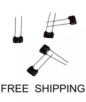 (5x) 680pF - 500VDC Cornell Silvered Mica Capacitors +/- 5% - CDE CD19FD681J03