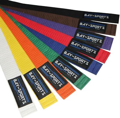 Kwon Budo-Gürtel 2-farbig Grün-Blau - 320cm Kampfsport