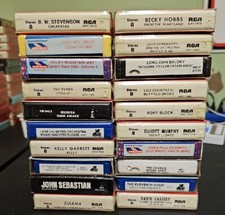 Lot Of 20 VTG Various Artists 8-Tracks SEALED UNTESTED