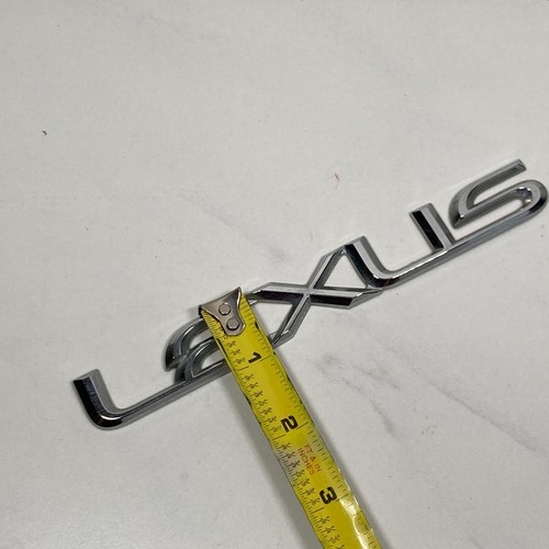 2006 Lexus GS300 AWD Emblem Numbers Letters Logo Rear Tailgate Trunk Chrome - Picture 14 of 24