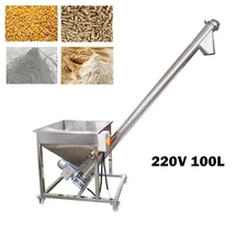 Automatic Feeder Food Grain Stainless Steel Feeding Loading Machine 220V
