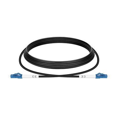 5M/16ft LC-LC Single Mode OS2 9/125um Outdoor Armored Fiber Patch Cable Simpl...