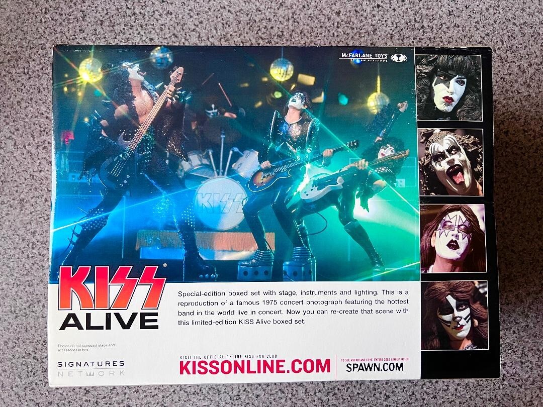 マクファーレントイズ KISS ALIVE SPECIAL BOX キッス McFarlane Toys KISS ALIVE DX BOX / CREATURES | eBay