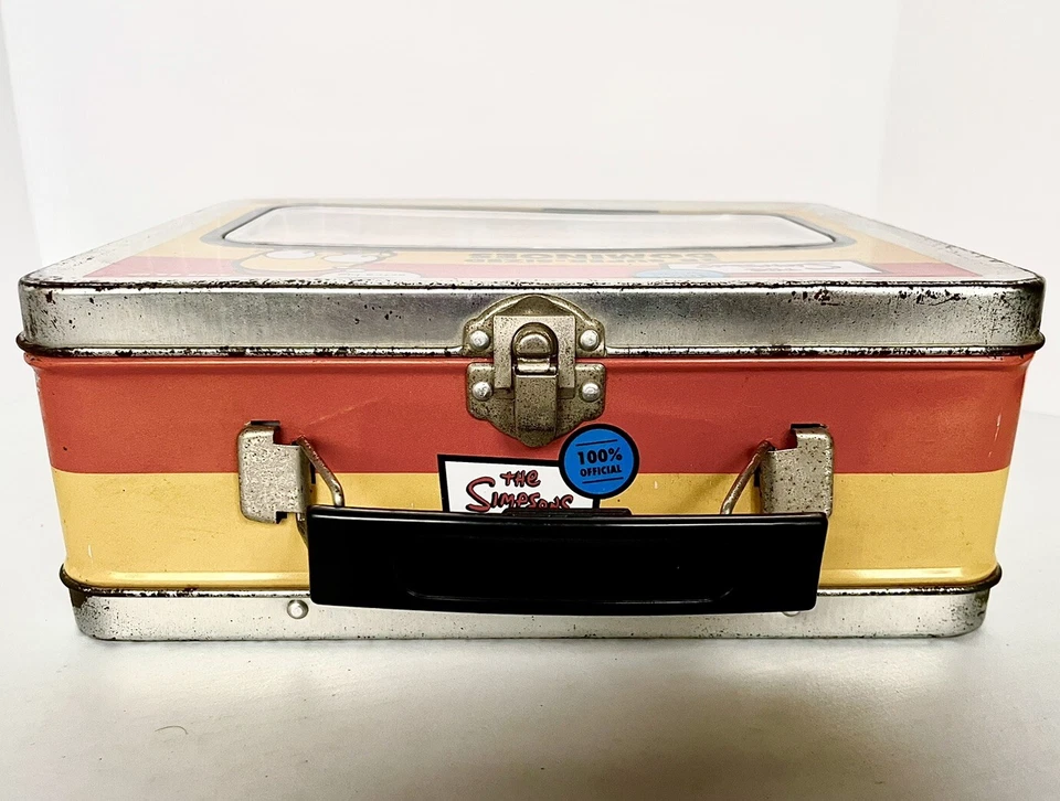 THE SIMPSONS 28 Super-Sized Dominoes Game in Lunchbox Style Tin, 2002 - Image 3 of 4