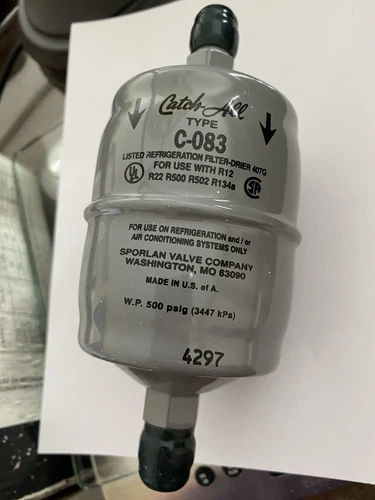 Sporlan C-083, 3/8" SAE flare Filter Dryer, NEW, Old Inventory