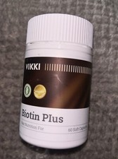 Vikki Biotin Plus Hair Nutrition Promotes Hair Growth - 60 Soft Capsules