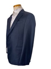 NWT 3095 GIORGIO ARMANI BLACK LABEL BLUE Jacket US40 IT50 Made in Italy