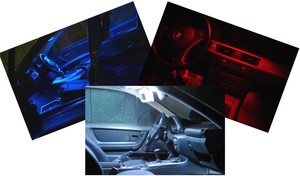4er Set Innenraumbeleuchtung Fur Hyundai Santa Fe Iv Tm Ab 18 Rot Blau Weiss Ebay