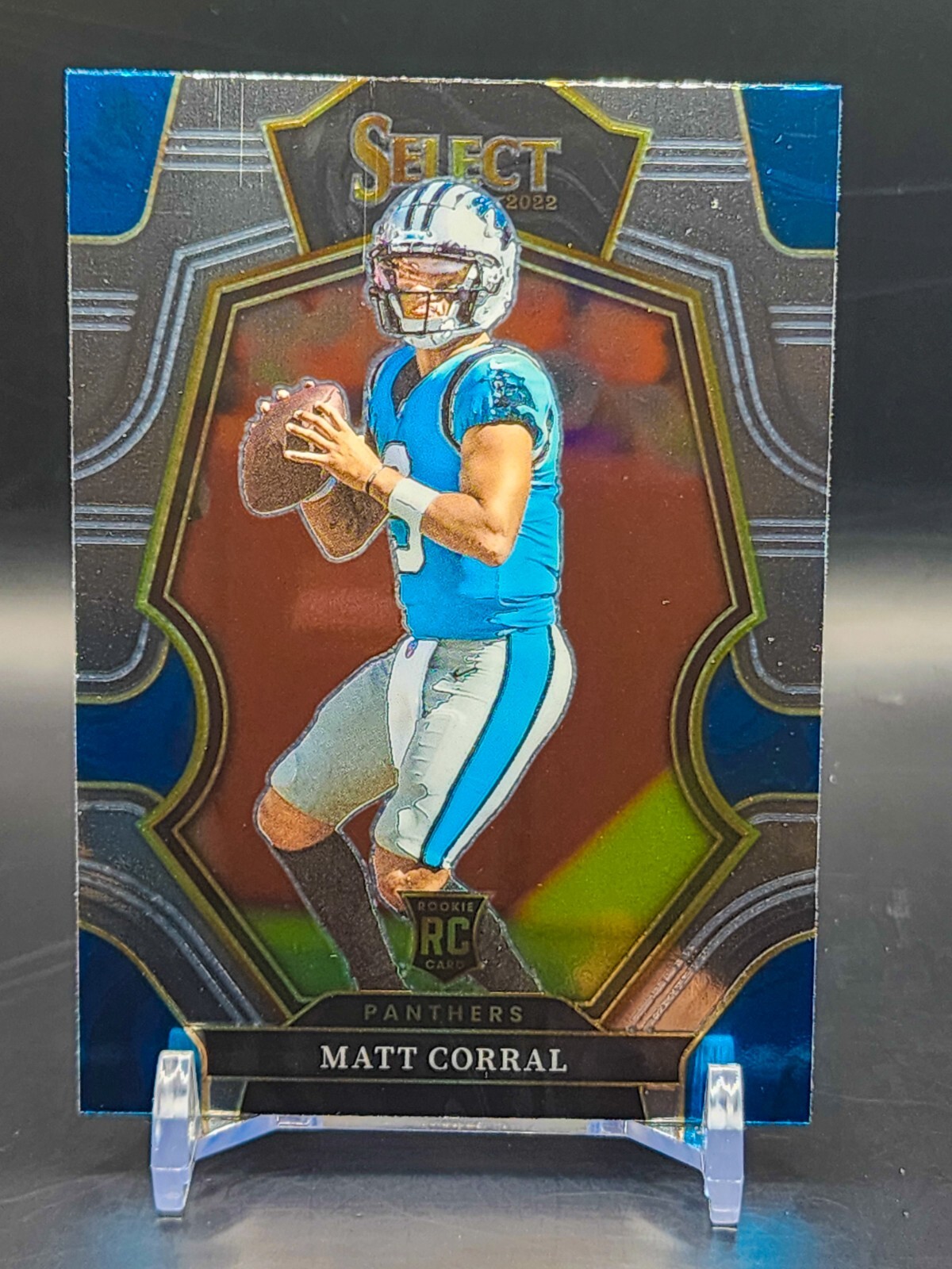 2022 Select- Matt Corral Rookie Card Premier Level #115 Panthers