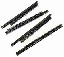 4 GOLIATH INDUSTRIAL 14" BLACK SCREWDRIVER TOOL RACK HOLDER WALL MOUNT ORGANIZER