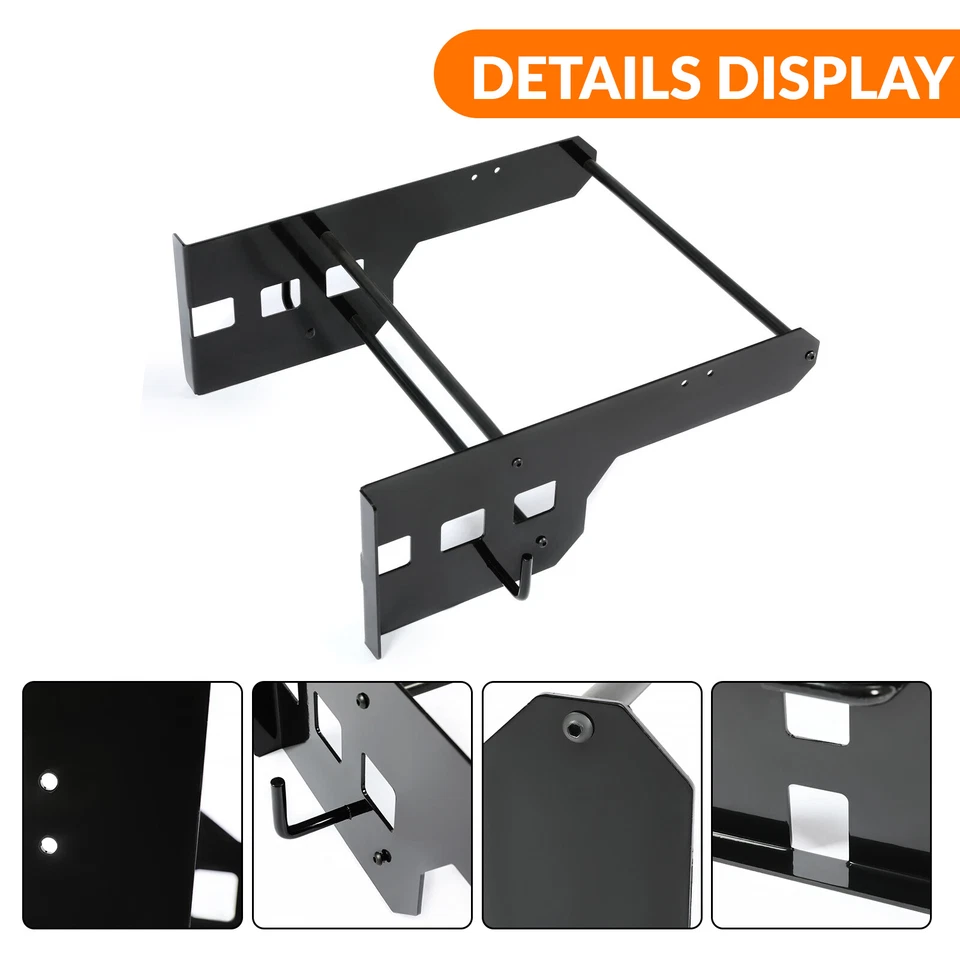 Pack Wall Mount Storage Rack For Harley Touring Road King Street Glide - Image 4 of 4