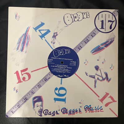LONGSY D/CUT MASTER MC - HIP HOP REGGAE - EX VINYL 4 TRACK RAGGA 12'' SINGLE