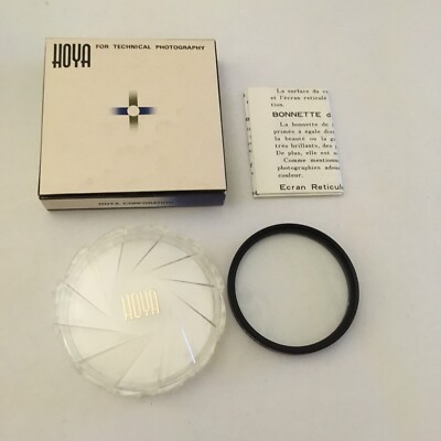 VINTAGE OLD NEW STOCK HOYA 49MM DUTO SCREW IN FILTER WITH CASE AND BOX