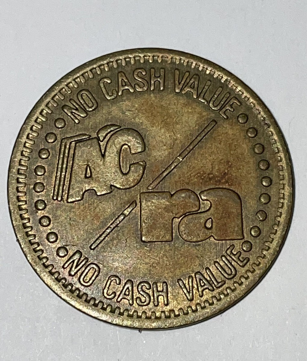 Vintage Ac/Ra Just Fun Is More Fun Amusement Token Coin | eBay
