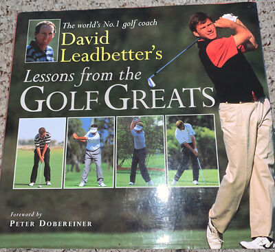 Davis Leadbetter s Lesson From The Golf Greats- H/C D/J 1995 VG++