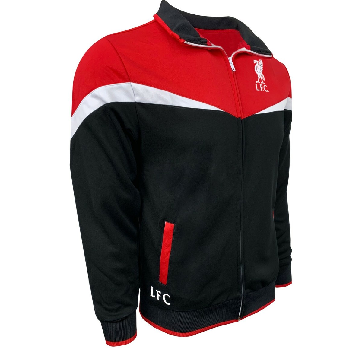 Official Icon Sports Liverpool FC Full Zip Track Jacket - Licensed