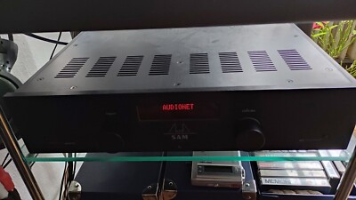 AUDIONET SAM V2 - 2x200W an 4 Ohm,  schwarz, incl. Phonostufe Cambridge  MM /MC