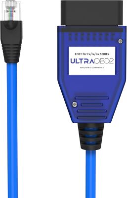 ULTRAOBD2 Ethernet OBD OBDii Rj45 ENET Kabel Schnittstelle Codierung GF-Serie PSdZData