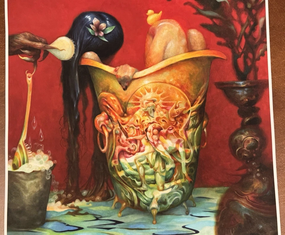Póster surrealista Esao Andrews impresión artística HONEYPOT S/# edición de 125 piezas Foto 3 de 4