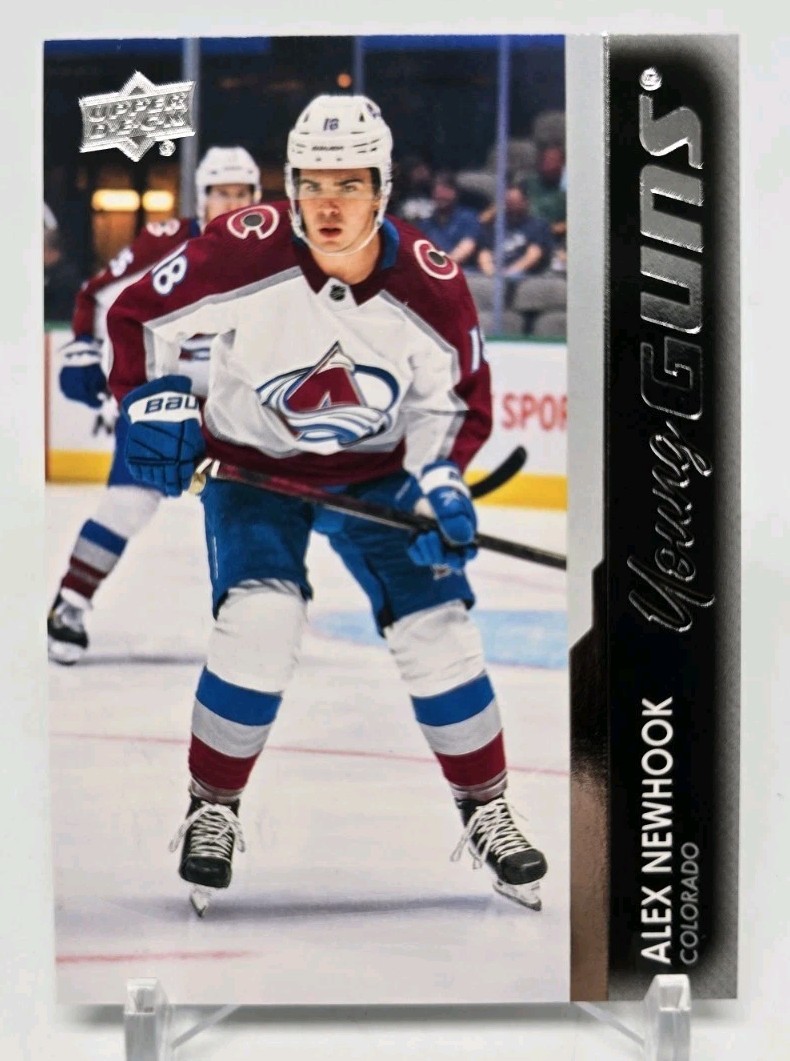 2021-22 Upper Deck Series 2 ALEX NEWHOOK Young Guns RC Colorado Avalanche #461