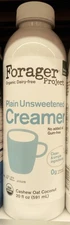 Forager Organic Creamer Unsweetened-Size 20 fl oz:Fast S&HOut