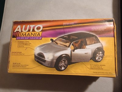 AUTO MANIA AUTO DRIVE BUMP 'N GO ACTION CAR Silver 2007 Funcar with box