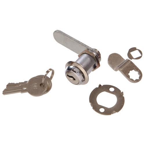 Hillman Door/Drawer Utility Cam Lock Keyed-Alike, Zinc (1/2") 852044