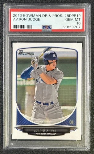 AARON JUDGE PSA 10 2013 BOWMAN DRAFT PICKS PROSPECTS #BDPP19 YANKEES 9707