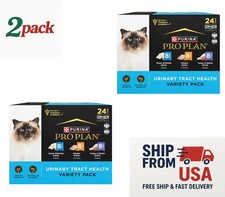 Purina Pro Plan Specialized Urinary Tract Health Wet Cat Food-Variety Pack, 48Ct