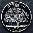 1999-S 50 State Quarters Connecticut Proof — photo from another recent sale