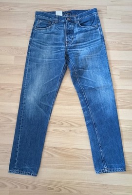 Nudie Jeans Steady Eddie II (Straight Fit) Muted Tracks  32/32