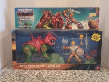 Battle Armor He-Man & Cat MOTU MASTERS OF THE UNIVERSE Origins MIB NEW  2