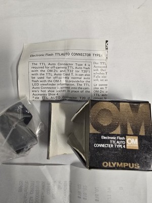 Olympus OM System Electronic Flash TTL Auto Connector Type 4