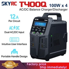 SKYRC T400Q Lipo Battery Balance Charger Discharger Quattro AC/DC 1-6S XT60