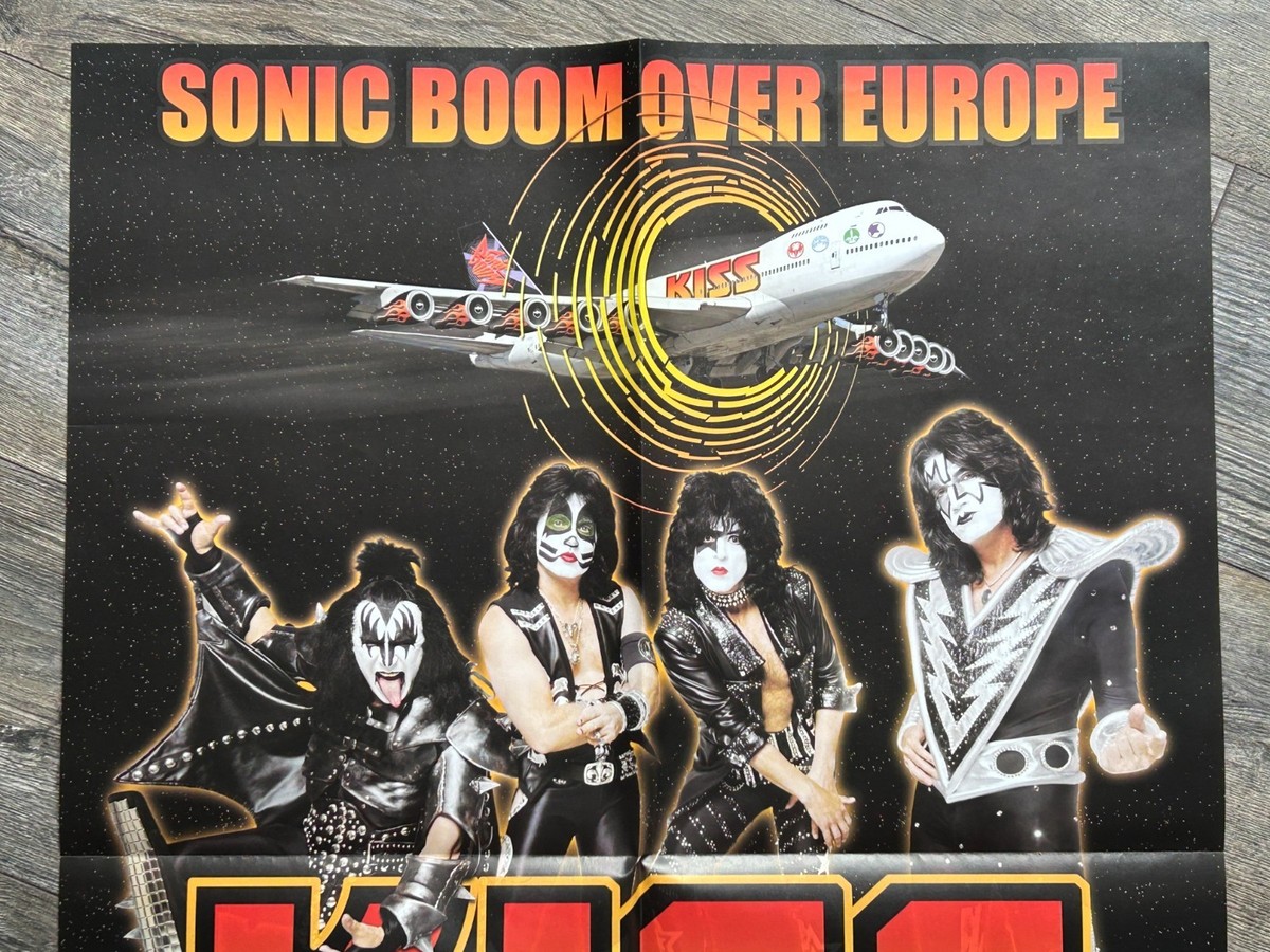 KISS Concert Poster Sonic Boom Over Europe Berlin Germany 2010 