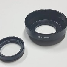 Rollei T/ TE 24mm Lens Hood  Filter Set - New