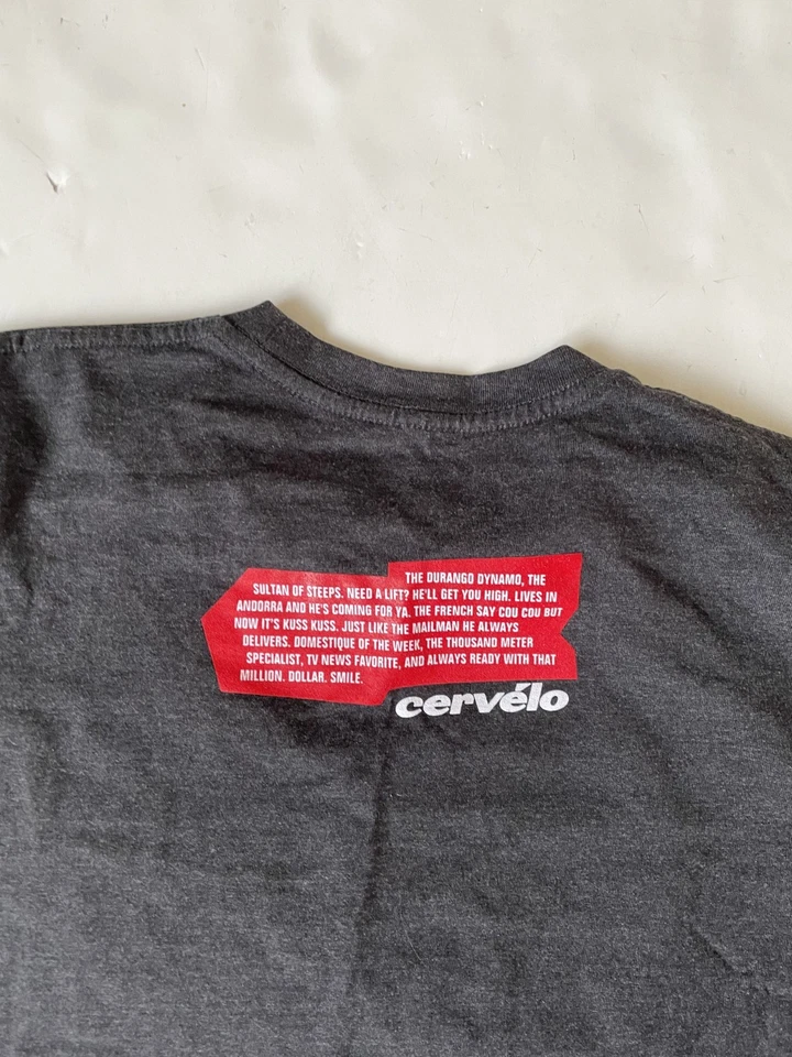 Camiseta Cervelo Sepp Kuss 2023 Vuelta a España Campeón Talla Pequeña Gris Foto 3 de 4