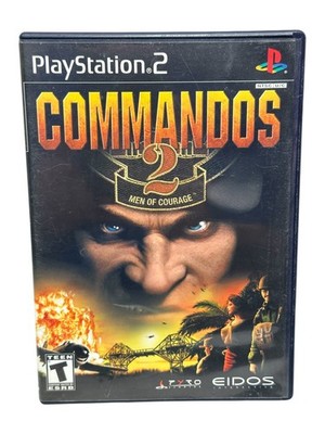 Commandos 2: Men of Courage (Sony PlayStation 2, 2002) Complete and Tested