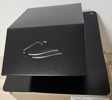 Builder's Best - 4" Black Metal Roof Vent Cap. Collar, Flapper Screen 012635