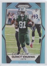 2017 Panini Prizm Light Blue Prizm /199 Quincy Enunwa #195 e6p