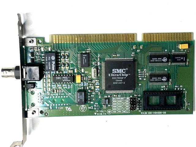 SMC 60-600464-001 Rev A Network Wired Ethernet Card👀