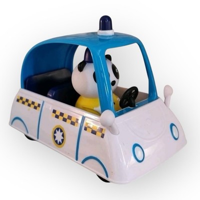 Police Officer Panda's Police Car + 4 Cuter 1.8” Baby Edition