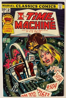 Marvel Classics Comics 2 1976 9.0 Very Fine/Near Mint The Time Machine ...