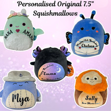 Original 7.5 Squishmallows Personalised with your name or message