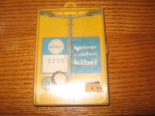 Nuevo de Lote Antiguo Kibri Kenner Comprar Farola Doble Brazo #5720 Vintage Escala HO! | Zustand: New