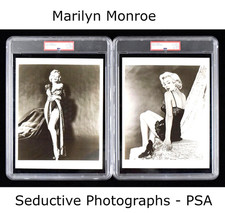 MARILYN MONROE Photo EXCEPTIONAL Studio Portrait Photograph 1950's PSA Type 3